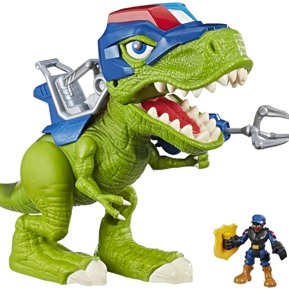 Playskool Heroes Chomp Squad Troopersaurus & Bobby Badge HASBRO NEW SEALED BOX! - Picture 4 of 14